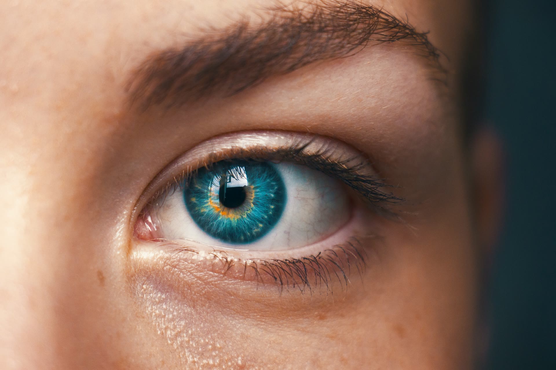 The moment behaviour change clicks, close-up of intense focus