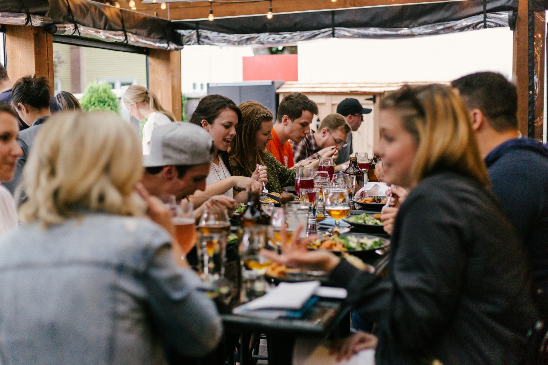 High performance culture examples, collaborative dinner